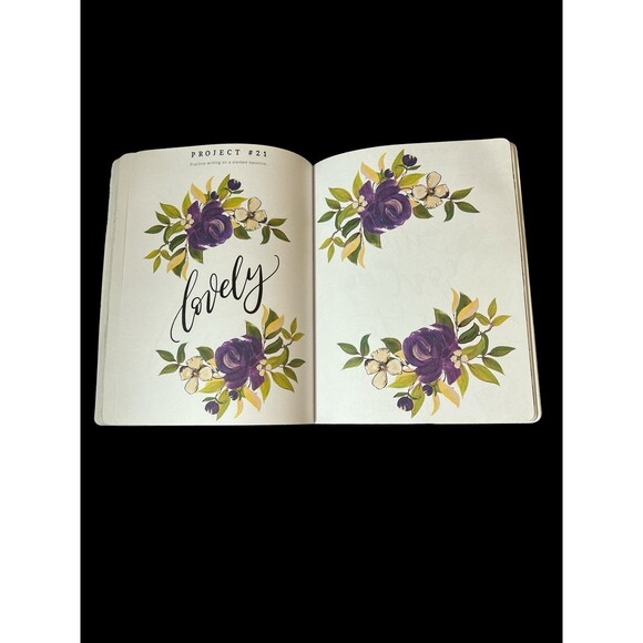 Calligraphy & Adult Coloring Book Bundle - Picture 7 of 9